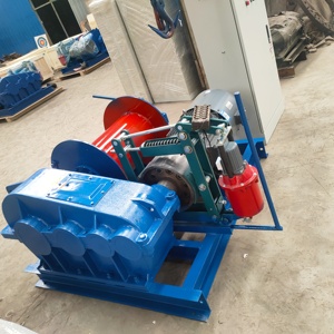 150 Metre Çelik Halatlı Hidrolik Vinç 20 Ton Otomatik Vinçler Tekne İskelesi Çekme Elektrikli Vinç Frenli - Product Image 2