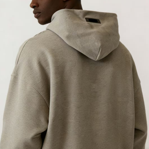 Felpa con Cappuccio da Uomo 350gsm 450gsm 480gsm 500gsm Personalizzabile Ecologica Riciclata in Spugna Francese 100% Cotone GOD - Product Image 4
