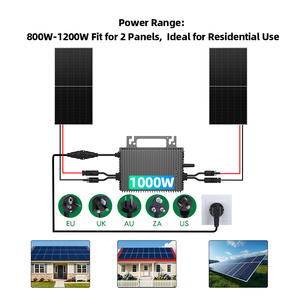 1000 watt năng lượng mặt trời Micro biến tần Cổ Phiếu trong Đức hiệu quả cao nhất 96.5% <span class=keywords><strong>on</strong></span>-lưới Micro biến tần được xây dựng trong Wifi năng lượng mặt trời Micro biến tần - Product Image 3