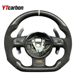 <span class=keywords><strong>Volant</strong></span> en fibre de carbone et daim italien YTcarbon pour TT R8 TTS TTRS S3 8P MK2 MK3 B8 A3 A4 A5 A6 S1 S2 S5 RS3 RS4 RS5 <span class=keywords><strong>RS6</strong></span> RS7 <span class=keywords><strong>C6</strong></span> - Product Image 5