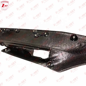 Z-ART Garniture intérieure en fibre de carbone pour Ferrari 488 GTB Spyder 2015-2019, couvre-tableau de bord en fibre de carbone, pièces de style intérieur - Product Image 2