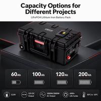 Centrale Électrique Portable 2500W (Remplace Générateur 5kW) LiFePO4 2000W, Onduleur Solaire pour Voiture à Onde Sinusoïdale Pure, Démarreur de Voiture