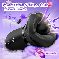 Vibrateur de massage mammaire vibrant à succion, avec fonction de léchage de langue et de succion buccale, design lèvres rouges, pour femmes, 10 fonctions