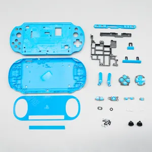 Replacement Repair Parts For PS Vita 2000 PSV2000 Full Set Blue Console Housing Casa Shell Case