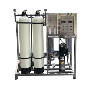 Planta de filtro de agua Ro de 500l/ h, purificador de agua subterránea, sistema de ósmosis inversa, 20 años de fabricante