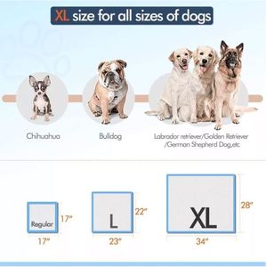 Almohadillas de Carbón de Bambú para Cachorros XL, Impermeables, Desechables, para Entrenamiento de Perros - Product Image 4