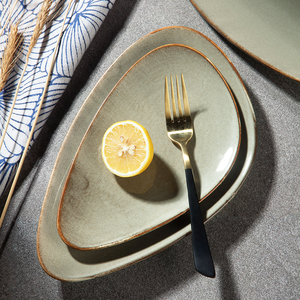 Juego de vajilla irregulares para restaurante y hotel, gris Yayu cuenco de cerámica, irrompible, estilo europeo, OEM ODM - Product Image 5