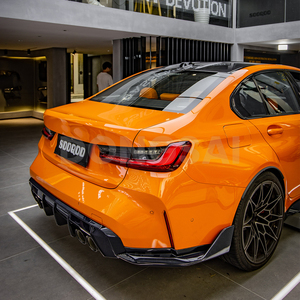 Fabricant M3 G80 MP Style Prepreg Séparateur arrière en fibre de carbone Utilisation de la carrosserie pour modifier pour <span class=keywords><strong>BMW</strong></span> G81 - Product Image 4