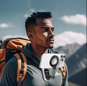 Nuovo accessorio supporto per collo magnetico per smartphone moto da sci da tiro-supporto per telefono cellulare - Product Image 6