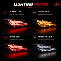 Ensemble de feux arrière LED BK pour Hyundai Genesis Coupé 2009-2013, clignotants séquentiels, plug and play