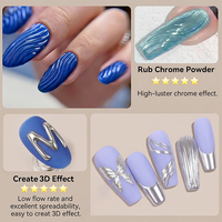 Colle à ongles transparente sans essuyage Gel UV LED 3D pour nail art et strass, Fabricant de vernis à ongles UV avec logo personnalisé, Vente en gros