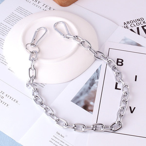 And Women's Metal Pants <b>Chain</b> Zinc Alloy Double Ring Casual Waist <b>Chain</b> Fashion Accessory Hip Hop Style Denim <b>Jeans</b> <b>Chain</b> - Product Image 2