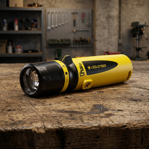ATEX-Certified Pocket <b>LED</b> Torch Advanced Focus System Aluminum Alloy ABS Body Industrial Camping Use <b>LED</b> <b>Flashlight</b> EDC 200/60 - Product Image 2