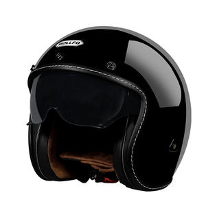 Casco Americano Vintage 3/4 para Motocicleta, Estilo Retro para Hombres y Mujeres - Product Image 2