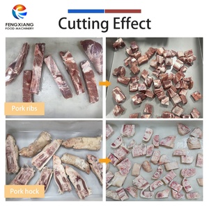 Pork Ribs Cutting Machine Meat with <b>Bone</b> Cutter Equipment with Four <b>Saw</b> Blades - Product Image 3