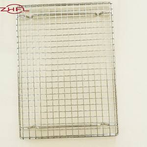 Grille en métal pour barbecue domestique, simple, résistante à la corrosion et antiadhésive, pour barbecue au charbon de bois - Product Image 1