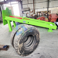 Machine de découpe de pneus d'ingénierie, ligne de recyclage de gros pneus, machine de découpe de pneus OTR
