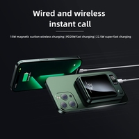 Mini chargeur portable, Powerbank, charge magnétique sans fil, Pd20w, batterie externe, charge rapide, Power Bank 10000mah