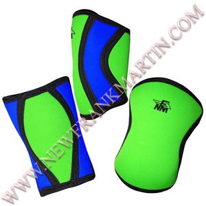 NFM Diseño personalizado Neopreno Gimnasio Rodilleras 5mm-7mm Grueso Soporte en cuclillas Levantamiento de pesas Logo Entrenamiento Fitness Seguridad OEM ODM - Product Image 1