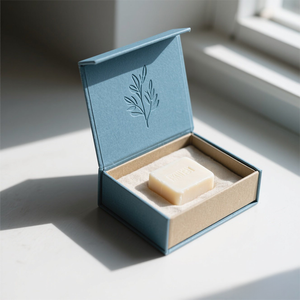 Caja de Papel Rígida Personalizada con Logotipo, Hecha a Mano, Reciclable, para Regalos Personales, Joyería, Cosméticos, <span class=keywords><strong>Jabón</strong></span>, con Inserto - Product Image 5