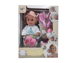 EPT 12 Zoll 4 Sounds Dress up OEM Baby <span class=keywords><strong>Doll</strong></span> Baby Kids Puppenspiel zeug - Product Image 1