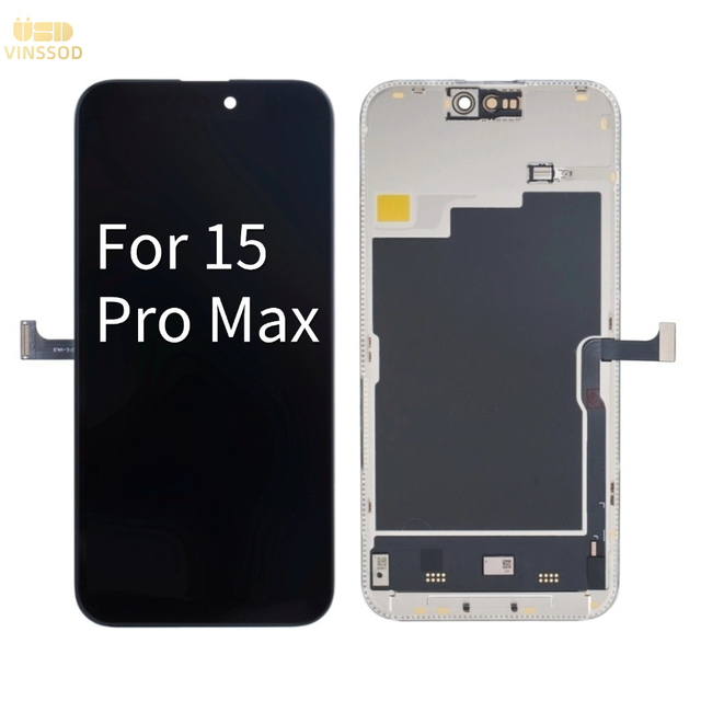 High Quality Assembly LCD Screen Display for iPhone 15 Pro Max 1-Year Warranty
