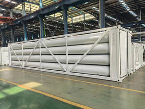 Usine 200 bar 12 tubes <span class=keywords><strong>CNG</strong></span> dérapage Cylindre <span class=keywords><strong>mobile</strong></span> en acier <span class=keywords><strong>CNG</strong></span> pour le stockage de <span class=keywords><strong>CNG</strong></span> - Product Image 3