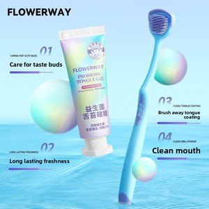 Hiệu quả lưỡi sạch kem Probiotic sơn gel mà Freshens hơi thở và loại bỏ mùi hôi lưỡi <span class=keywords><strong>scraper</strong></span> sản phẩm - Product Image 6