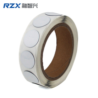 Etiqueta Adhesiva Mini RFID NFC Anti-Metal Programable con Chip NTAG 215 de 504 Bytes, Etiqueta Mini RFID para Metal