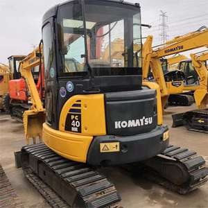 Mini-excavatrice sur chenilles Komatsu PC40 d'occasion à prix avantageux, excavatrice d'occasion PC40MR à vendre - Product Image 4