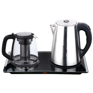 220V 2000ML Glass Electric Kettle Water Fast Boiling Pot Multi