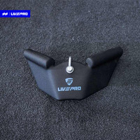 Livepro ADDUCTION HANDLE Gym Pulldown Attachments Poignée, Barre de traction avec poignée ergonomique, Accessoires pour machine à câble