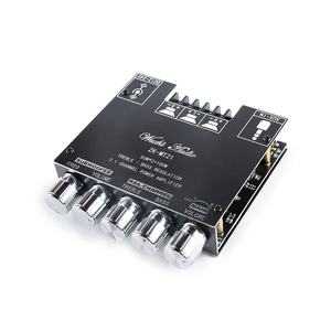 ZK-MT21 50W * 2 + 100W BT Digital Leistungs verstärker Board Subwoofer 2.1 Kanal 12V-24V Audio Leistungs verstärker - Product Image 3