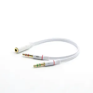 工厂定制音频电缆公到公P3401X 1点2音频传输电缆，用于汽车耳机