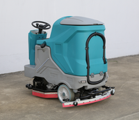 Système de lavage de sols électrique commercial automatique OLISEN en plastique, 1450W 24V, détartrage/décapage