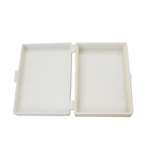 Boîte de rangement en plastique pour 30 objectifs de microscope, étui porte-échantillons biologiques, accessoire éducatif de laboratoire - Product Image 2