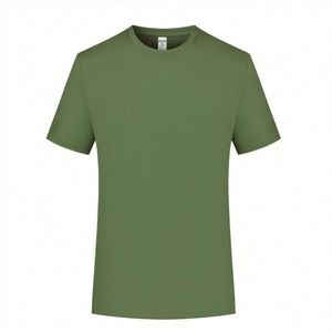 Design OEM Wholesale Blank Plain t Shirt Custom Silk Screen Print Digital logo Brand Cotton Tshirt Plus Size T-shirt for Men - Product Image 5