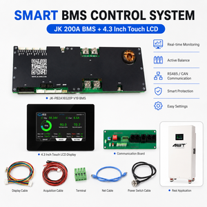 ชุดแบตเตอรี่ DIY LiFePO4 แบบ EU Stock DDP 16S 48V กล่องแนวตั้ง JK Smart BMS 200A V19 280Ah 304Ah 314Ah 15kWh สำหรับโซลาร์บ้าน ปลอด<span class=keywords><strong>ภาษี</strong></span> - Product Image 4