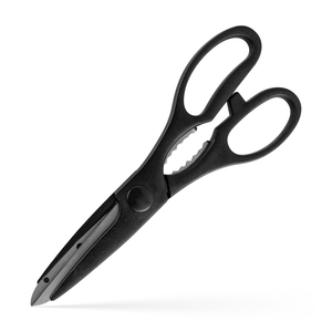 مقص مطبخ خفيف الوزن وصديق للبيئة من غاروين بشفرة حادة جداً 4 بوصات مصنوع من الفولاذ المقاوم للصدأ طويل الأمد مع مقبض مريح من البلاستيك ABS - Product Image 1