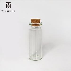 Wholesale Mini Clear <b>Glass</b> Wishing Small Drift <b>Bottle</b> Vials <b>With</b> <b>Cork</b> <b>Glass</b> Tube Corked Jars Candy <b>Bottle</b> - Product Image 6