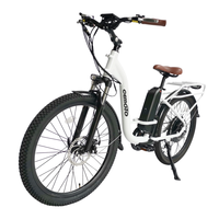 Vélos électriques Cemoto 2021 500w 750w Vélo électrique de ville Cruiser Longue distance de conduite Vélo électrique 7 vitesses