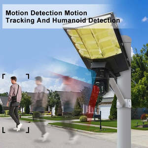 Tích hợp đèn đường năng lượng mặt trời gắn trên tường với cảm biến Wifi và Camera CCTV cho vườn & sử dụng ngoài trời mới - Product Image 3