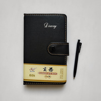 Carnet en PU de différentes tailles, couverture rigide, boucle magnétique, agenda haut de gamme, logo personnalisé pour entreprise, cadeau d'affaires