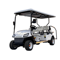 Voiturette de golf électrique Tarion OEM ODM personnalisée 6 places pour le tourisme, avec batterie au lithium, éclairage LED, moteur AC 3,5 kW, contrôleur AC et châssis en acier