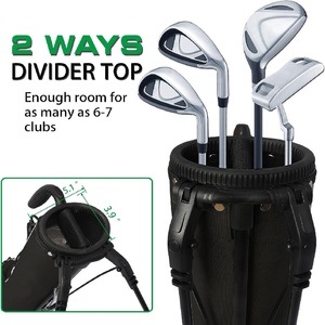 <span class=keywords><strong>Sac</strong></span> <span class=keywords><strong>de</strong></span> golf léger et polyvalent pour hommes et femmes, facile à transporter, durable, pour les terrains <span class=keywords><strong>de</strong></span> golf, les par 3 et les <span class=keywords><strong>cours</strong></span> exécutifs - Product Image 5