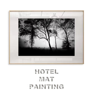 <span class=keywords><strong>Impression</strong></span> HD <span class=keywords><strong>sur</strong></span> <span class=keywords><strong>toile</strong></span> <span class=keywords><strong>de</strong></span> paysage artistique, décoration murale panoramique, peinture en noir et blanc avec cadre <span class=keywords><strong>photo</strong></span> en chêne - Product Image 1