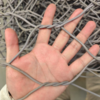 Cage de gabion hexagonale en Galfan 80x100mm 2.7mm ASTM pour la défense des berges fluviales