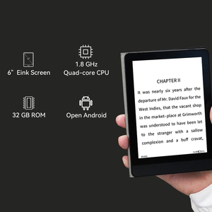 Lecteur de livres électroniques OEM ODM 6 pouces E Ink noir et blanc couleur écran tactile papier électronique <span class=keywords><strong>pour</strong></span> la lecture de bandes dessinées, l'étude, <span class=keywords><strong>le</strong></span> travail, l'apprentissage - Product Image 2