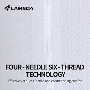 Lameda DOM 남성용 통기성 밀착 경량 방풍 대형 포켓 디자인 플러스 사이즈 원활한 사이클링 저지 - Product Image 2