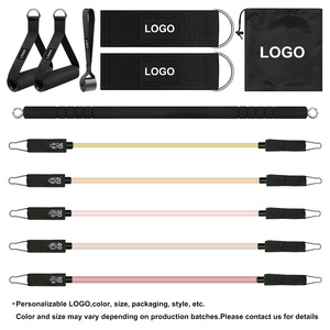 Premium Natural Latex 11 Pcs Resistance Bands Set Heavy Duty Exercise Bands with Carry Bag for Men Women Fitness Training - Product Image 5